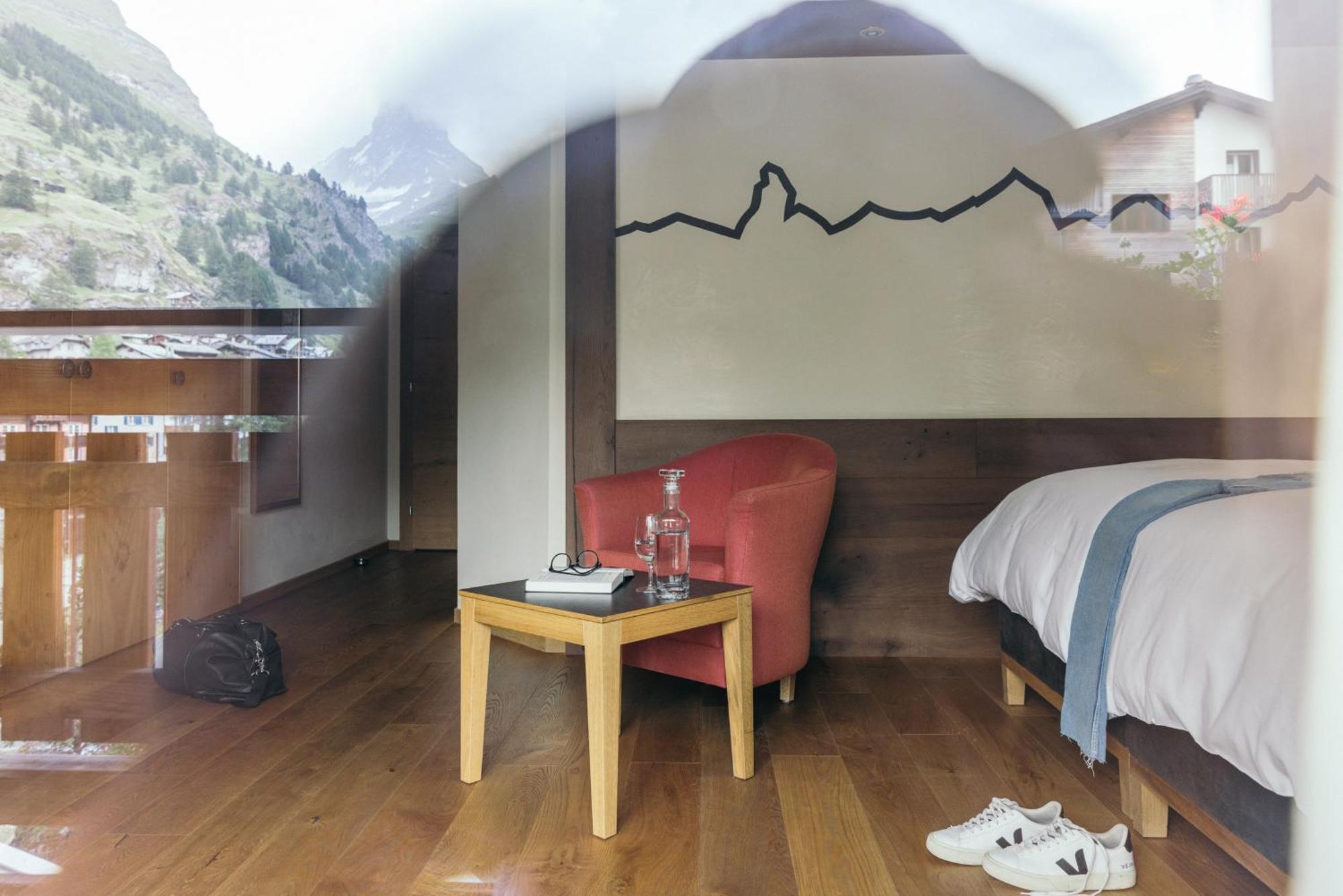 צרמט La Couronne Hotel & Spa חדר תמונה
